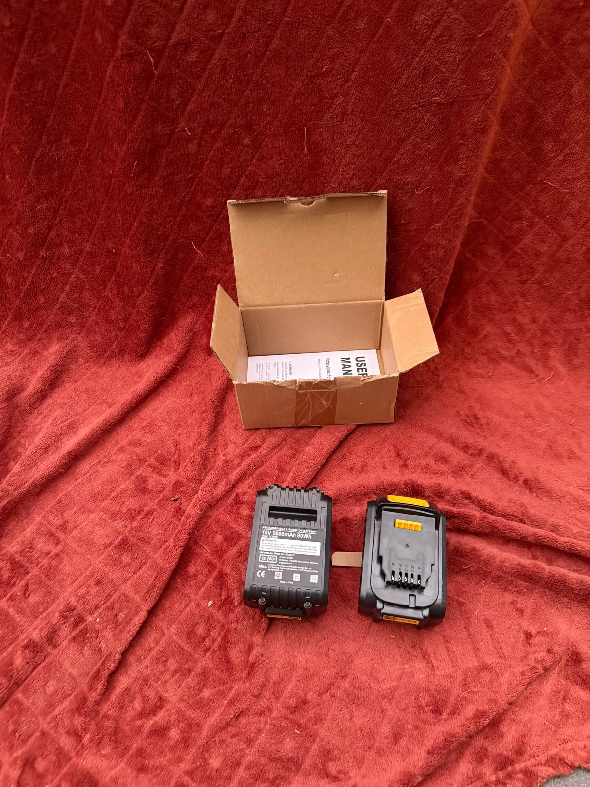 DeWalt compatibele accu's 18V 5Ah, Ophalen, Gebruikt