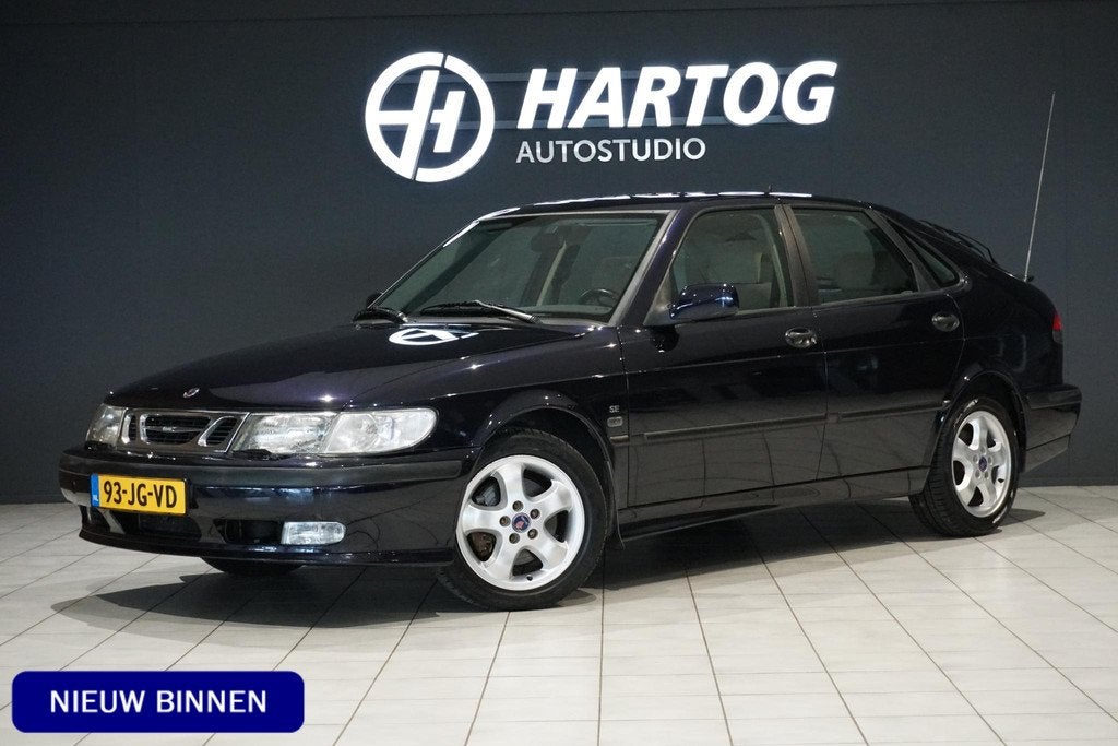 Saab 9-3 2.0t SE *138.333KM NAP!* 150PK AUT. + DEALER ONDERH, Auto's, Saab, Gebruikt, 1340 kg, 4 cilinders, 150 pk