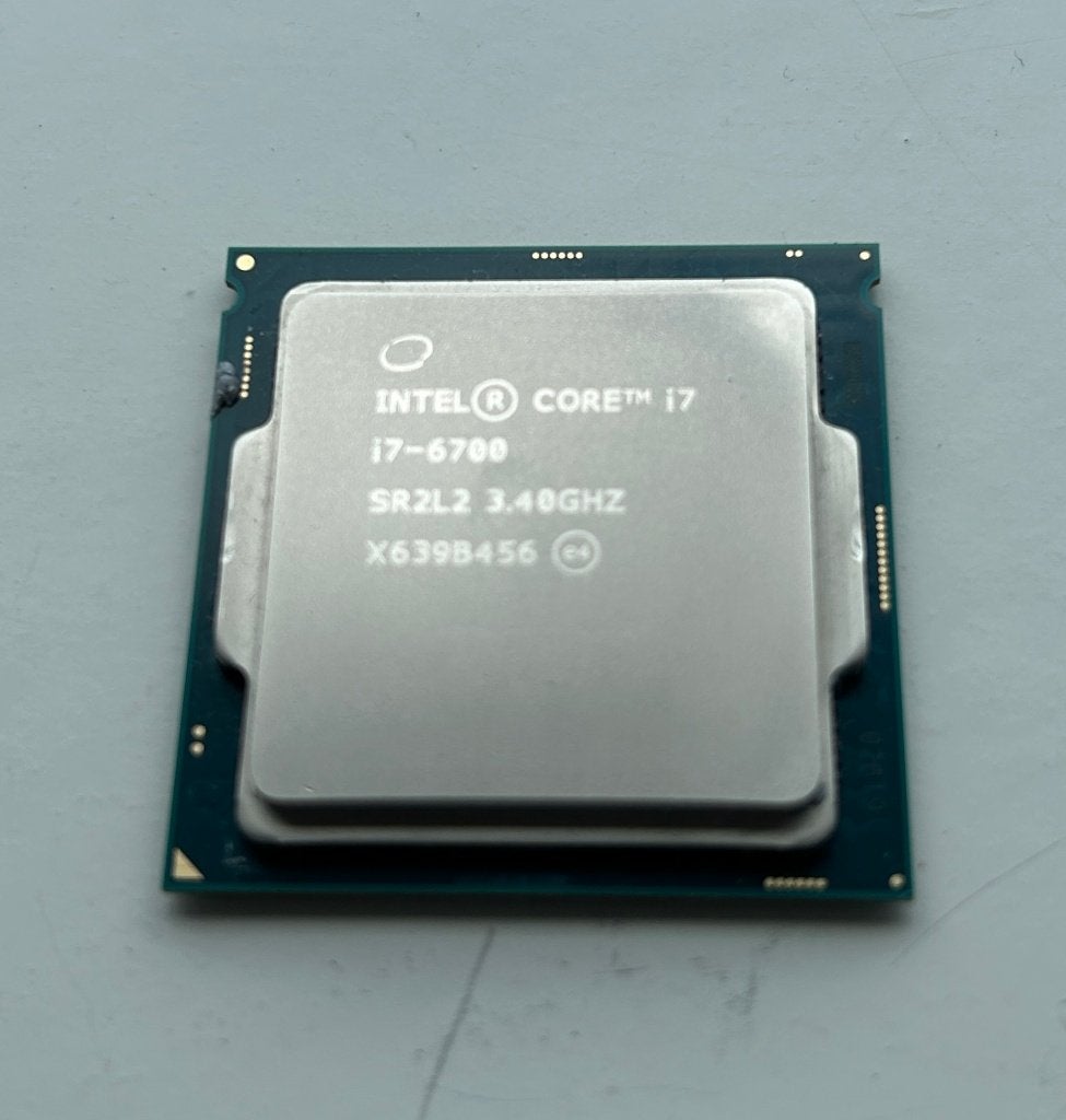 Intel Core i7 6700 - 3,4GHz - Turbo Boost 4,0GHz, Computers en Software, Processors, Gebruikt, 3 tot 4 Ghz, Ophalen of Verzenden