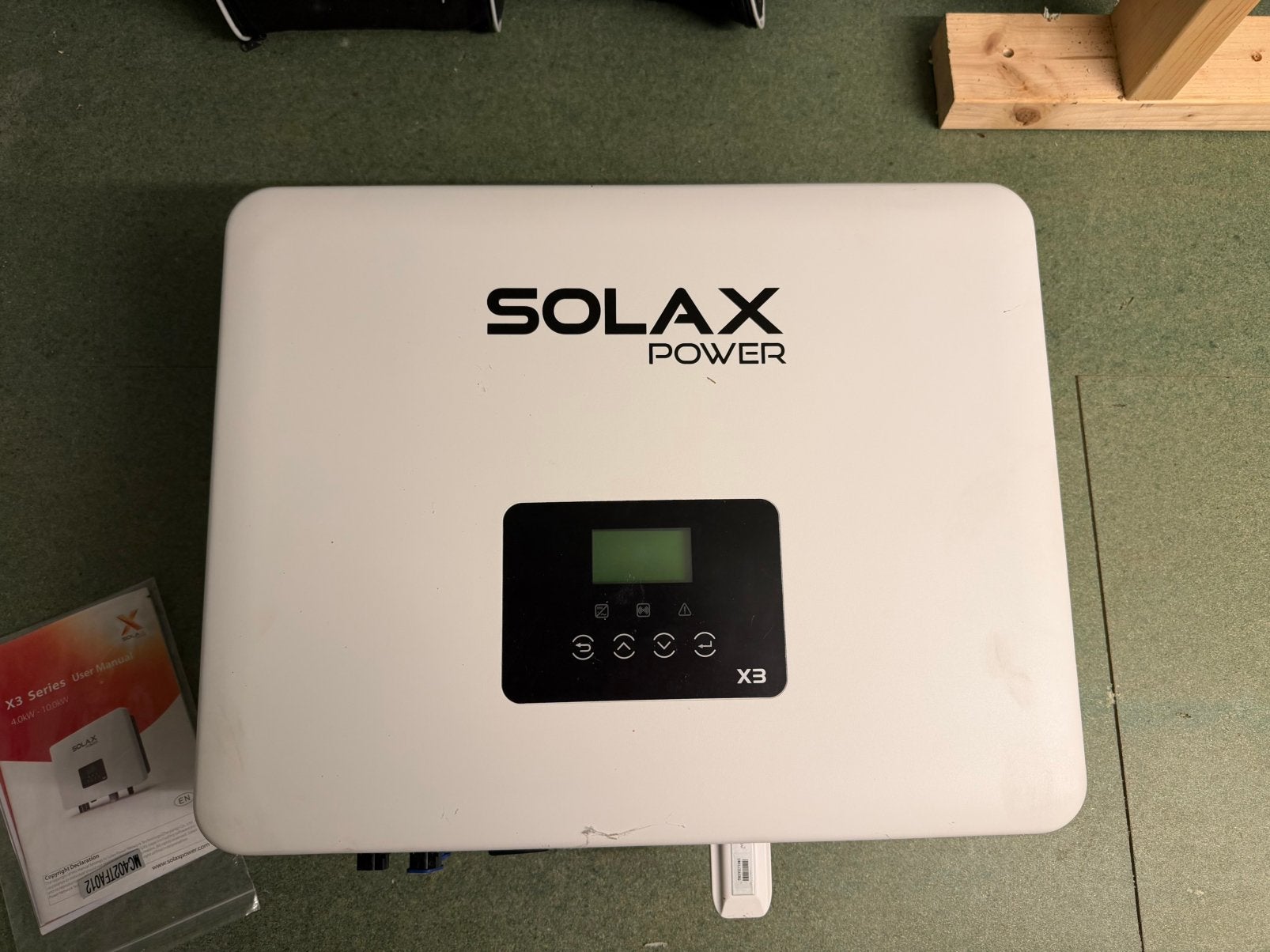 Solax X3 omvormer uit 2020, Ophalen of Verzenden, Zo goed als nieuw, Overige typen, 200 wattpiek of meer
