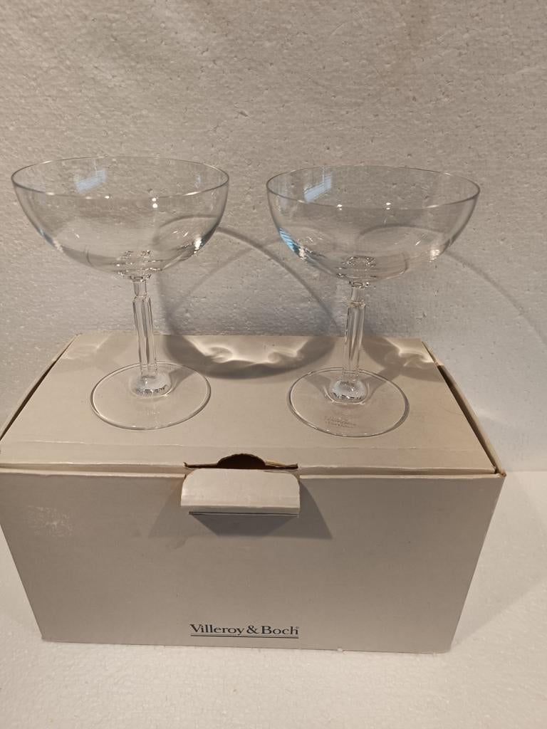 Paloma Picasso Villeroy & Boch Kristallen Glazen, Antiek en Kunst, Ophalen of Verzenden