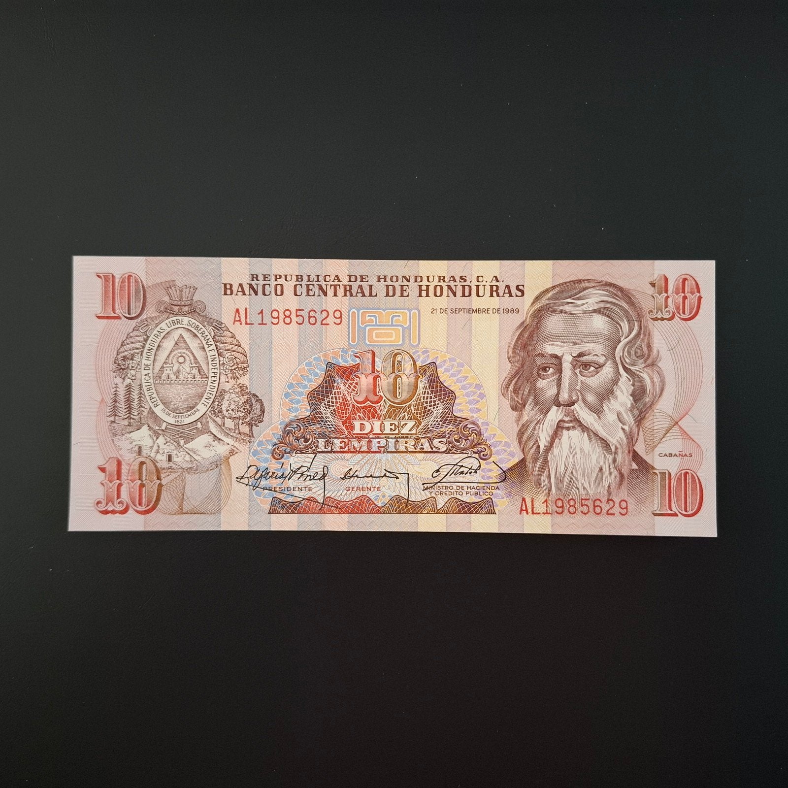 10 lempira Honduras #033, Verzenden, Midden-Amerika, Los biljet