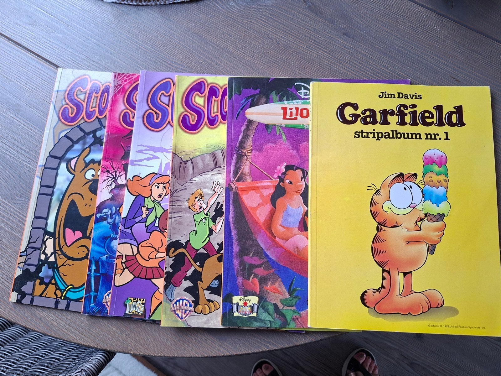izgs 6 leuke strips( nl) o.a scooby doo, Boeken, Meerdere comics, Ophalen of Verzenden, Europa