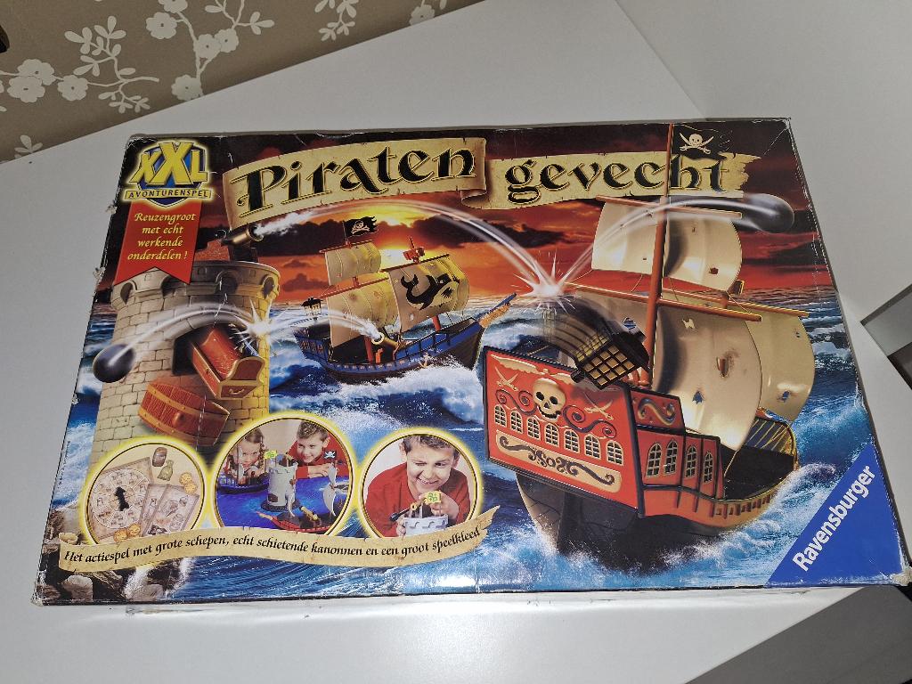 Piratengevecht XXL, Ophalen, Een of twee spelers, Zo goed als nieuw, Ravensburger