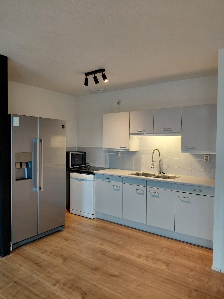 Kitchen Cabinets with Worktop and Double Sink, Ophalen, Gebruikt, Wit, Enkelwandige keuken