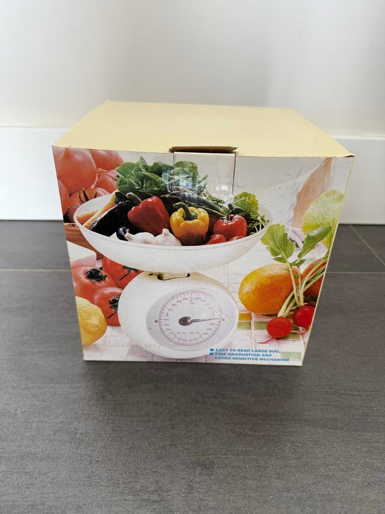 Nieuwe Keukenweegschaal - Analoog, tot 10 kg, Minder dan 10 kg, Keukenweegschaal, Nieuw, Ophalen of Verzenden