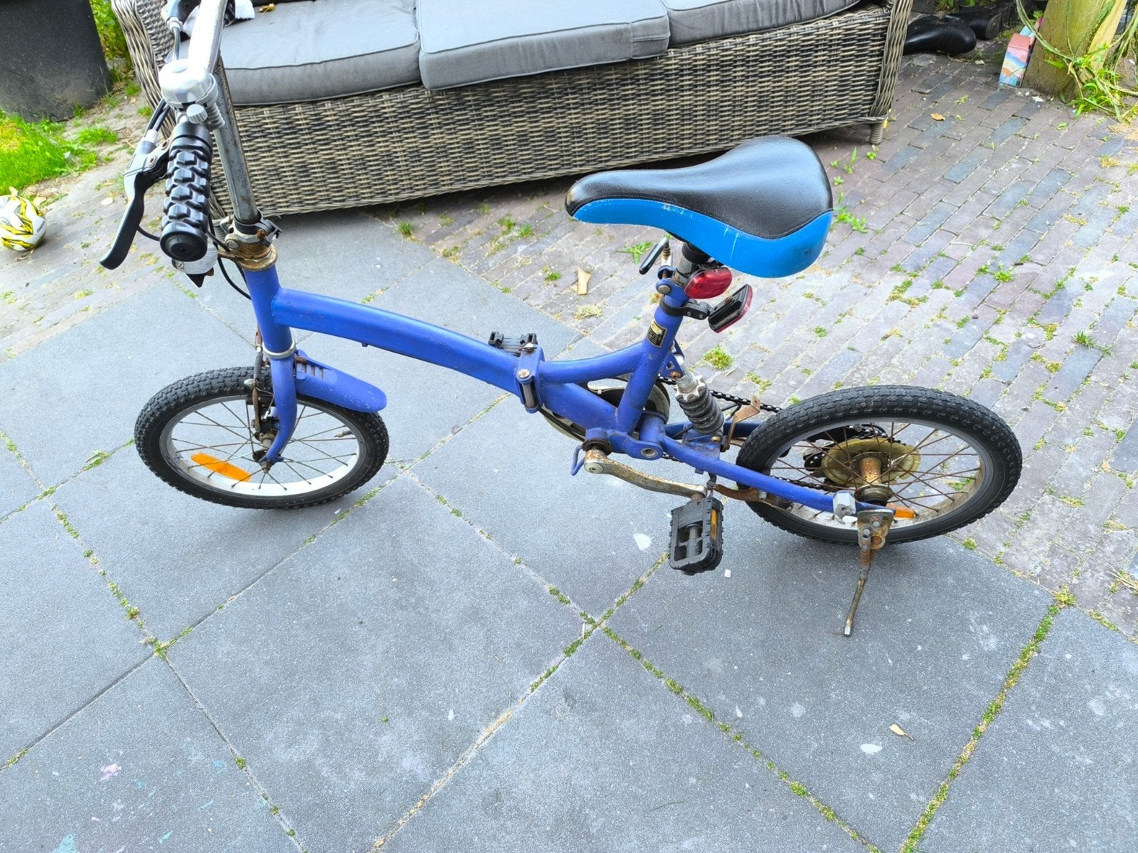 Vouwfiets met 5 versnellingen, Ophalen, Gebruikt, Versnellingen