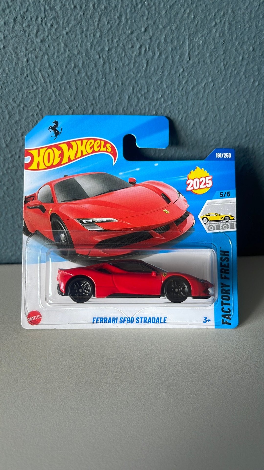 Hotwheel, ferrari sf90 stradale, Ophalen of Verzenden, Zo goed als nieuw, Auto