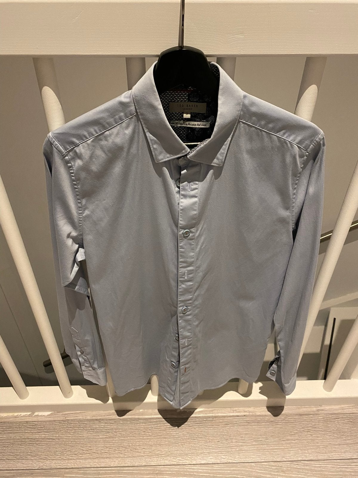 Ted Baker Overhemd (maat 3), Ophalen of Verzenden, Gedragen, Blauw