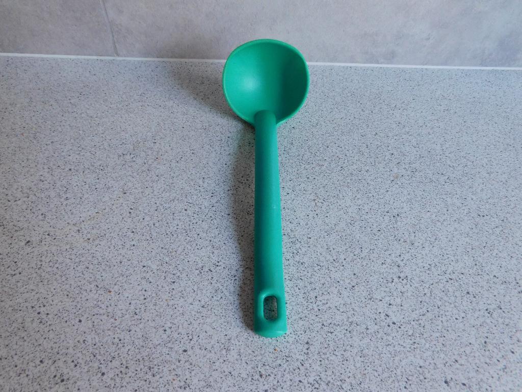 Tupperware Soeplepel Blossom Turquoise, Verzenden, Zo goed als nieuw, Groen, Overige typen