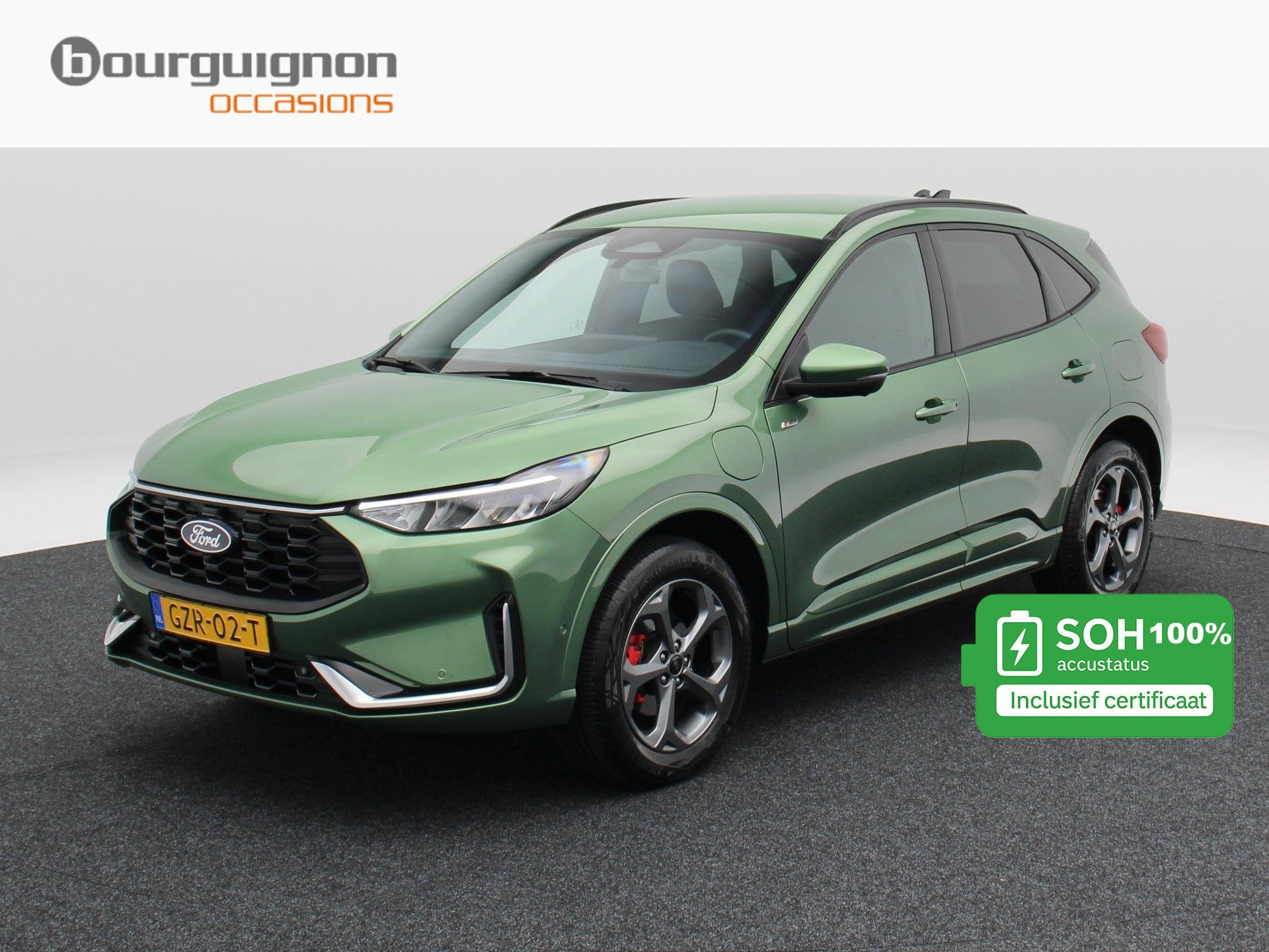 Ford Kuga 2.5 PHEV 242 Pk ST-Line X | Stoel/Stuurverwarming, 14 kWh, Gebruikt, Euro 6, Leder en Stof