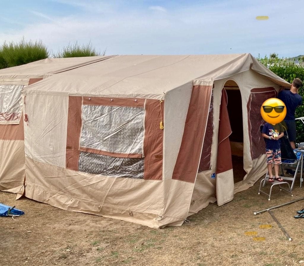 Vouwwagen Jamet Louisiana 2010, Caravans en Kamperen, Ophalen, Meerkleurig, Aanwezig, Meer dan 6