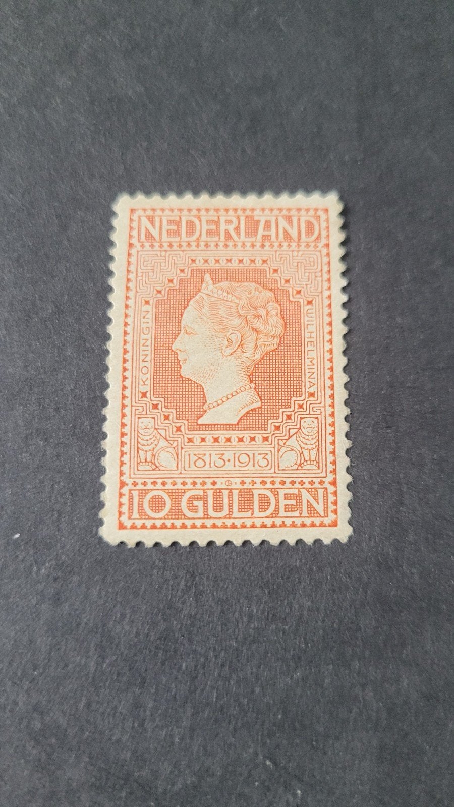 Nederland 1913 10 gulden nvph 101 ongebruikt (AANBIEDING), Ophalen of Verzenden