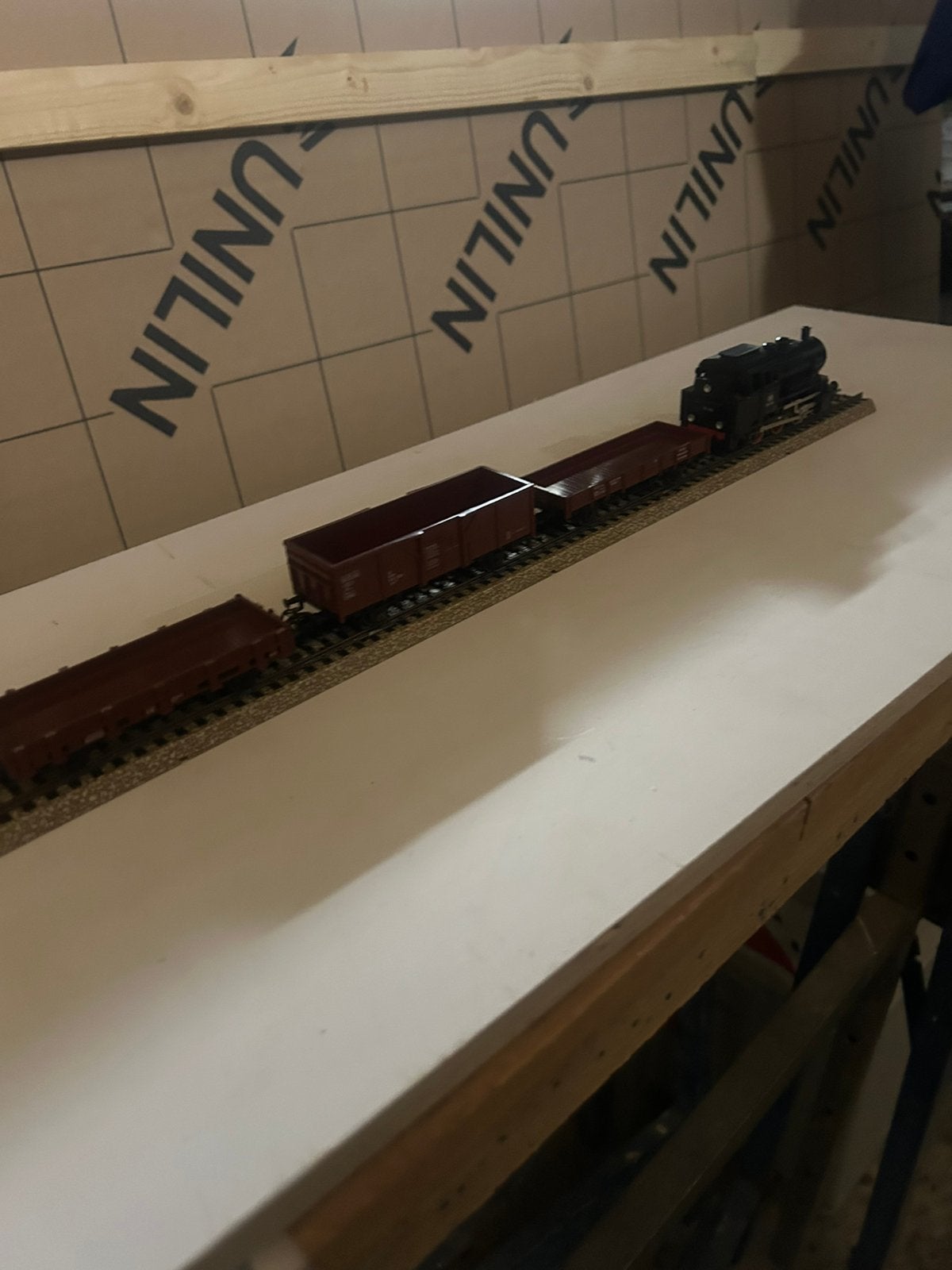 Marklin trein met wagons, Wisselstroom, Ophalen of Verzenden, Märklin, Gebruikt