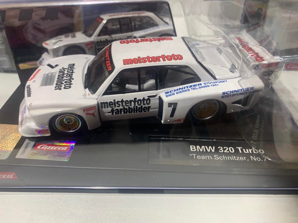 Carrera evolution bmw 330 turbo team schnitzer 20027798, Ophalen of Verzenden, Nieuw, Elektrisch, Carrera