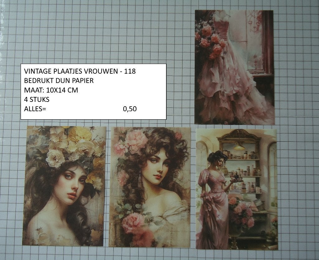 ⚠️nu 0,35: vintage plaatjes vrouwen 118 ( alleen verzenden, Hobby en Vrije tijd, Kaarten | Zelf maken, Ophalen, Nieuw, Man of Vrouw