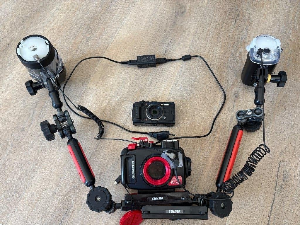 Olympus Tough G6 complete set, Ophalen, Olympus, Video-opname, Complete set
