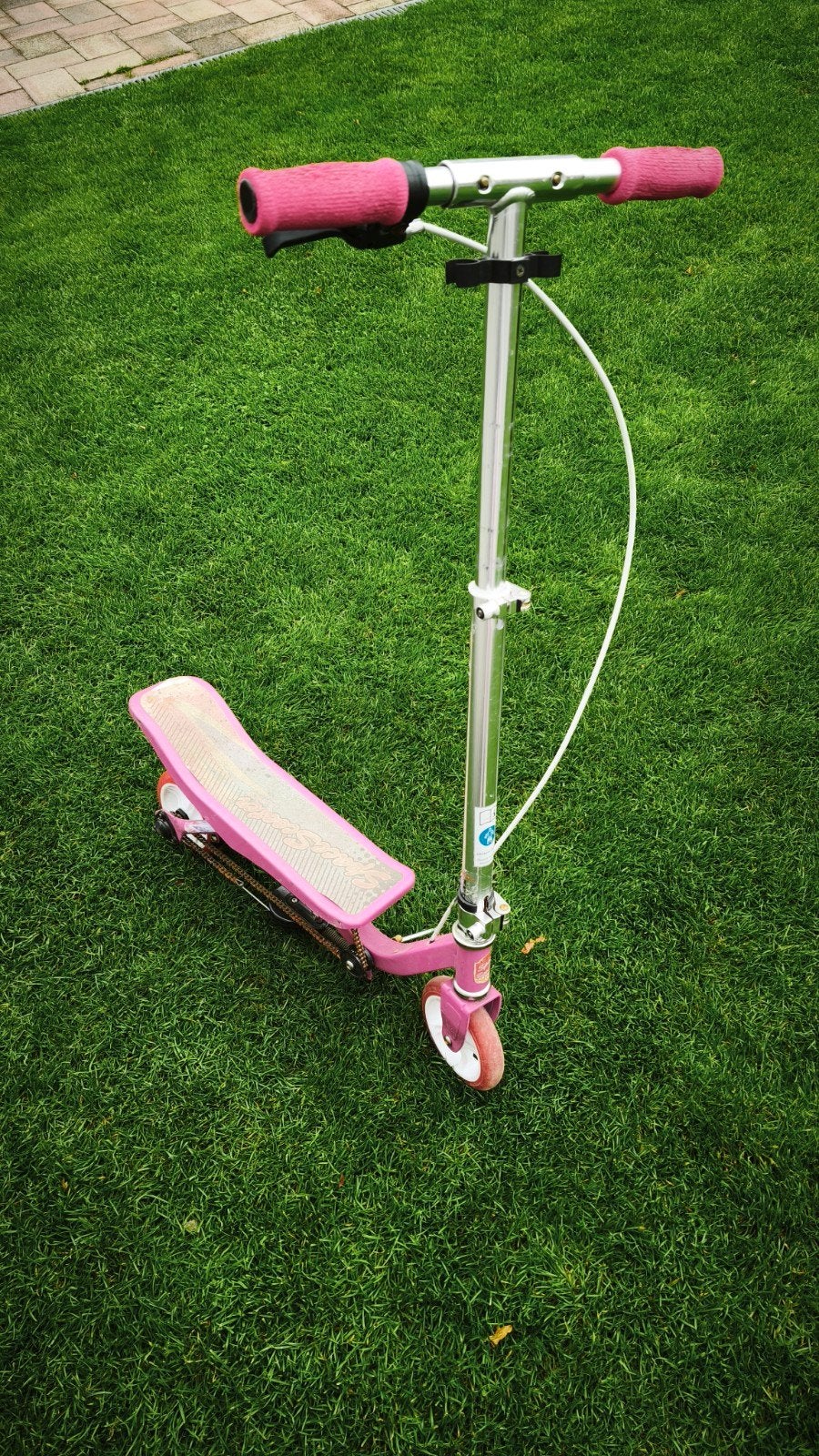 Space Scooter Junior Roze - Gebruikt, Fietsen en Brommers, Ophalen, Gebruikt, Gewone step, Space Scooter