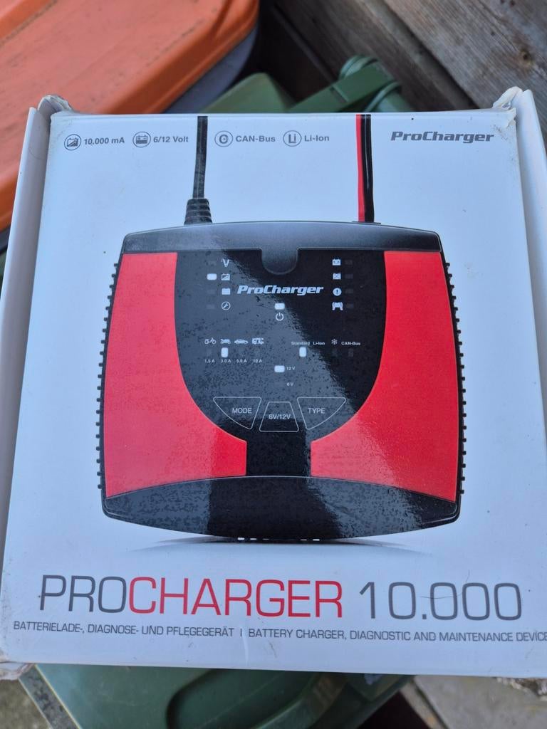 ProCharger 10.000 Acculader Diagnose & Onderhoudsapparaat, Ophalen of Verzenden, Gebruikt, Universele onderdelen