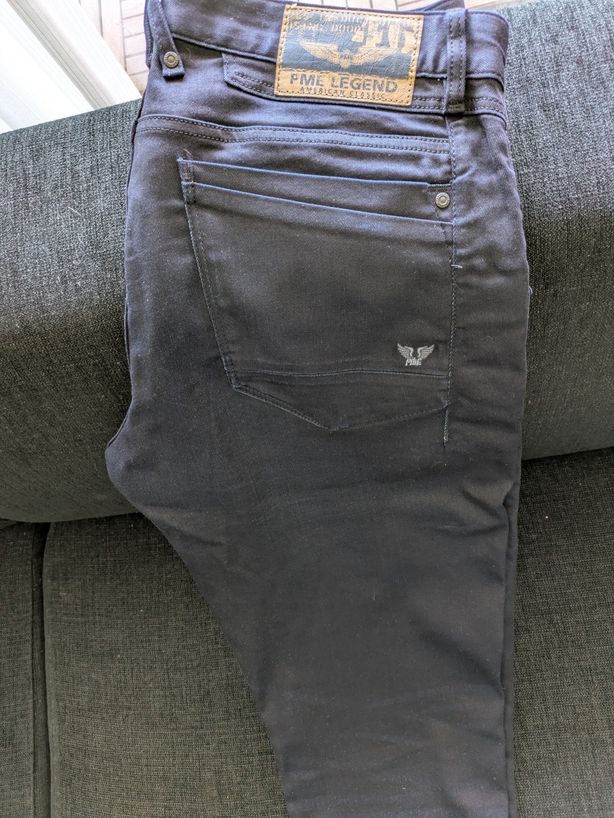 PME Legend Jeans broek straight leg donkerblauw - nieuw, Kleding | Heren, Spijkerbroeken en Jeans, W36 - W38 (confectie 52/54)