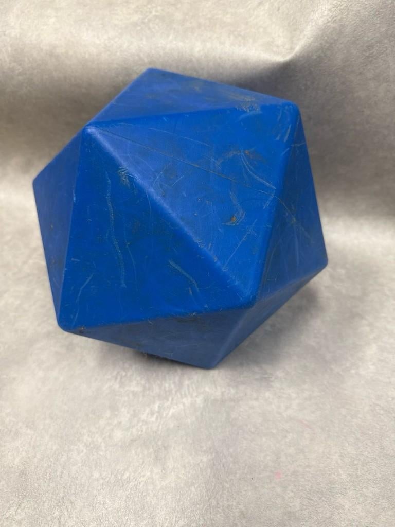 Snoepjesbal voerbal speelbal blauw, Ophalen of Verzenden, Gebruikt, Overige soorten