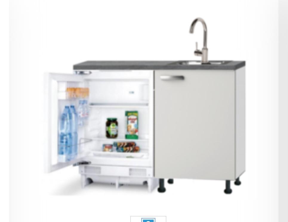 keukenblok van 100cm., Ophalen, Zo goed als nieuw, Minder dan 100 cm, Wasbak of Wastafel