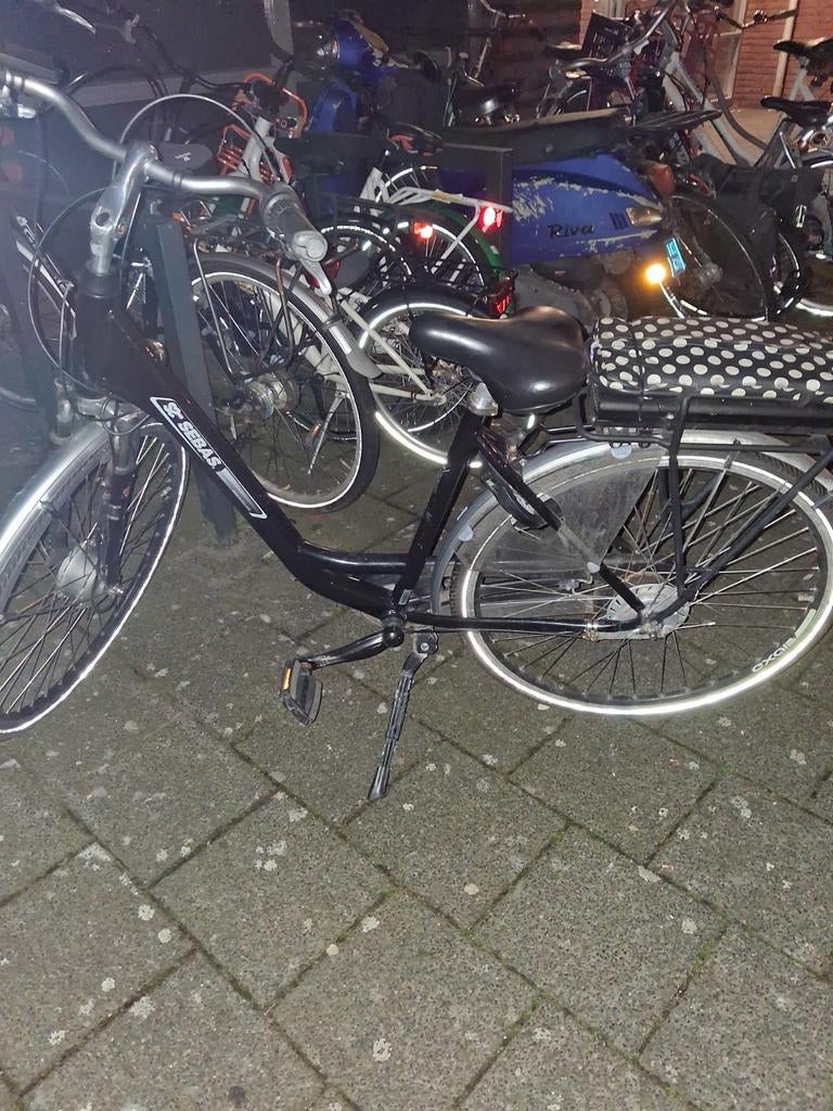 Sebas elektrische dames fiets., Ophalen