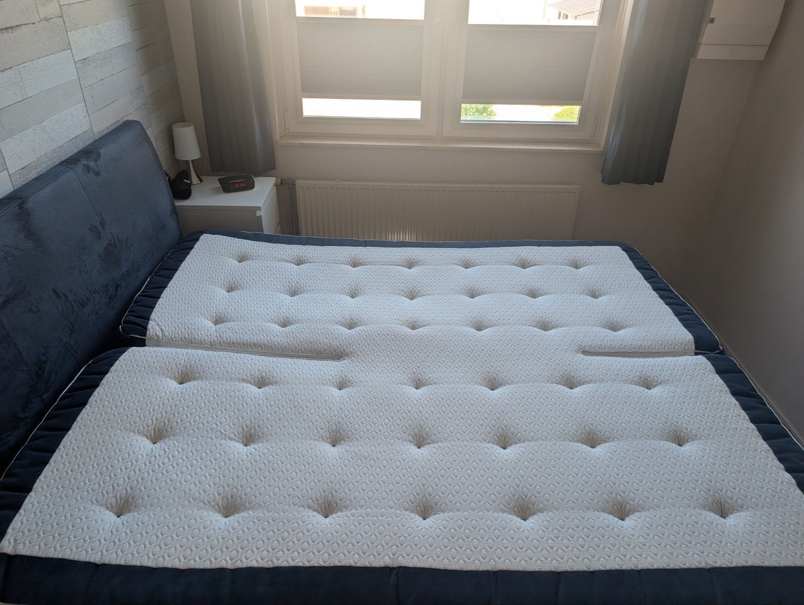Topper 180x210 cm, 8 cm dik, Ophalen, Tweepersoons, 210 cm, 180 cm