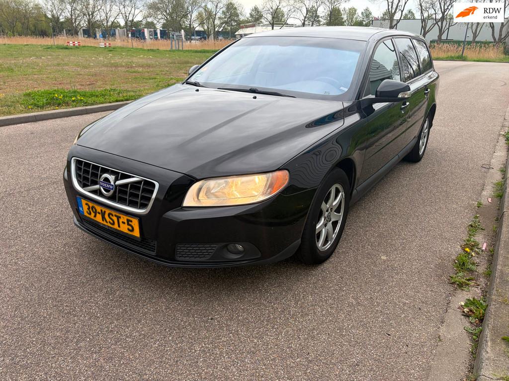 Volvo V70 2.0D Limited Edition Leer Zwart, 136 pk, Gebruikt, Zwart, 4 cilinders