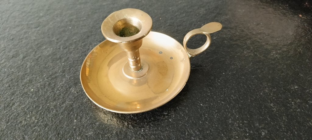 Vintage kandelaar, Ophalen, Koper of Brons
