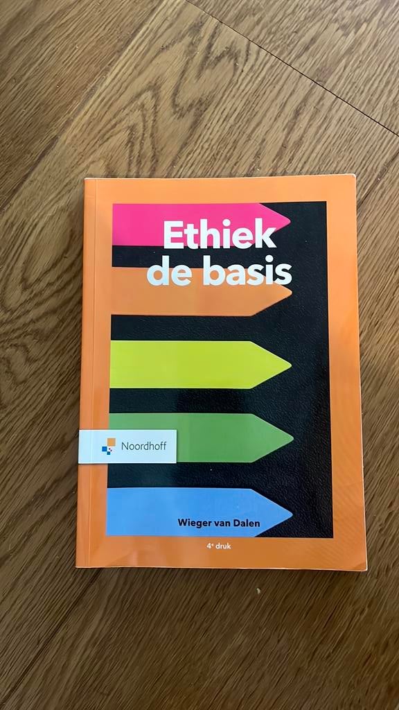 Ethiek de basis 4de druk, Ophalen of Verzenden, Alpha, Zo goed als nieuw, HBO