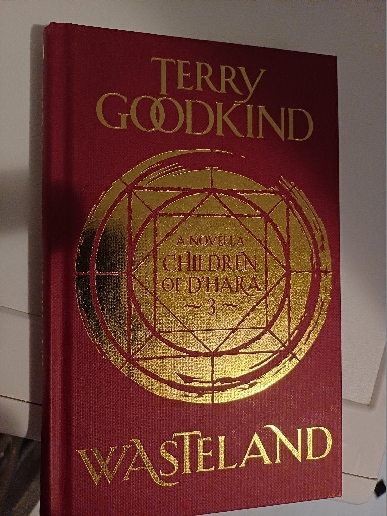 Terry goodkind wasteland children of dhara hardcover., Boeken, Fantasy, Ophalen, Gelezen, Terry Goodkind