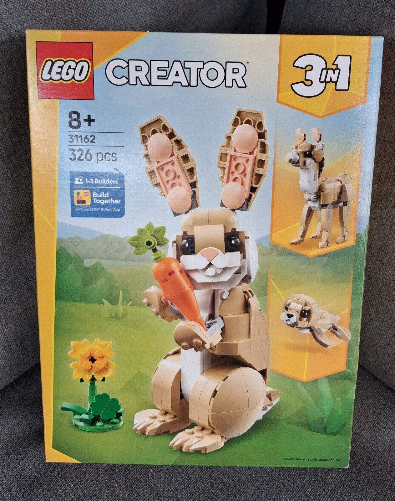 Nieuw en ongeopend: LEGO Creator 31162 Konijn 3-in-1 set, Lego, Nieuw, Ophalen of Verzenden, Ongeopend/sealed