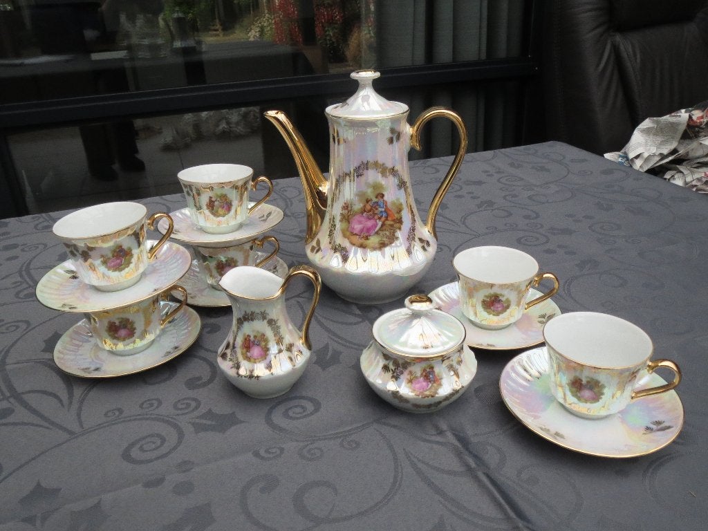 Schattig klein koffieserviesje Bavaria Germany, Ophalen