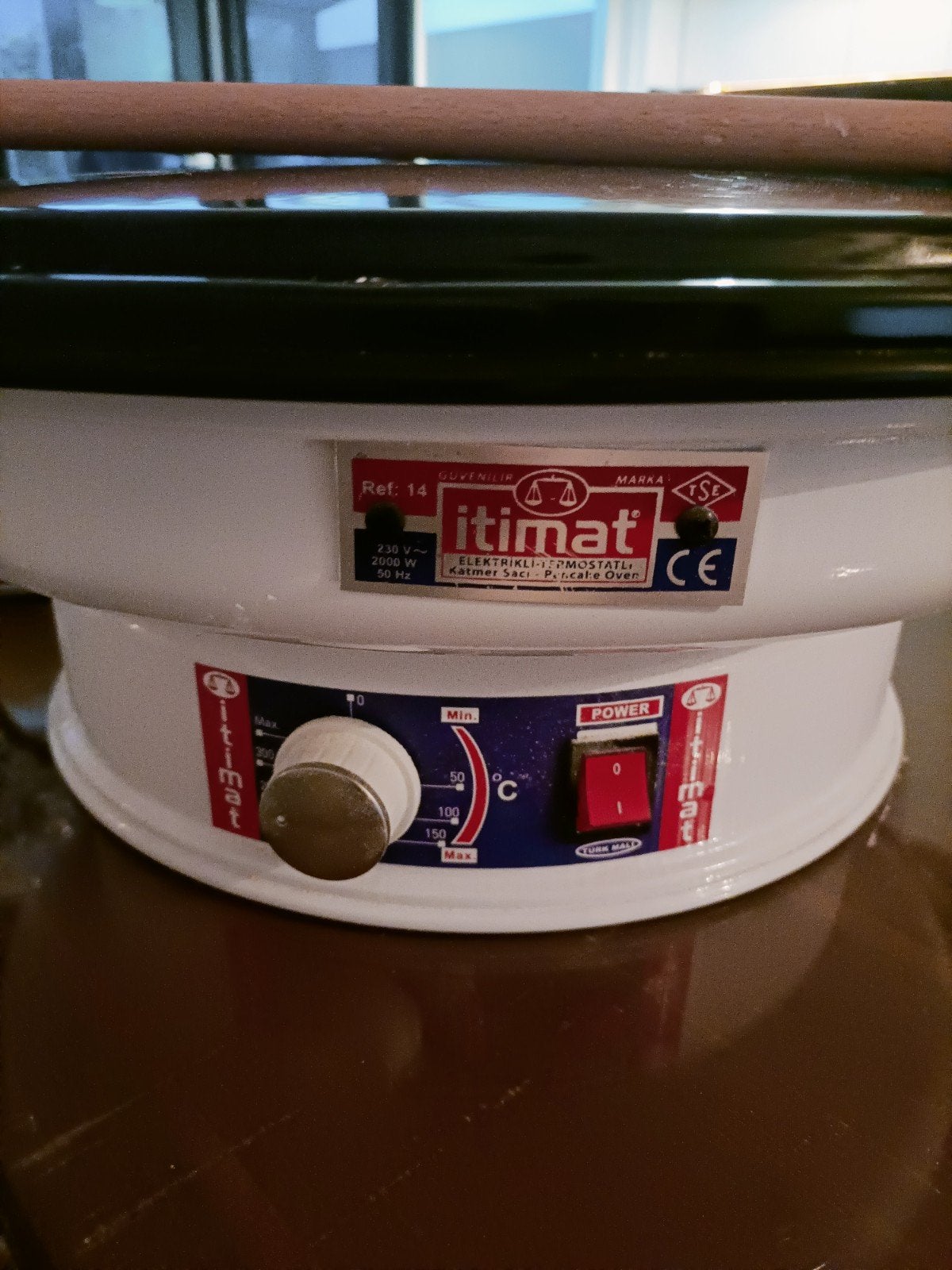 Itimat yufka-gozleme saçı., Witgoed en Apparatuur, Minder dan 45 cm, Minder dan 45 cm, Ophalen of Verzenden, Vrijstaand