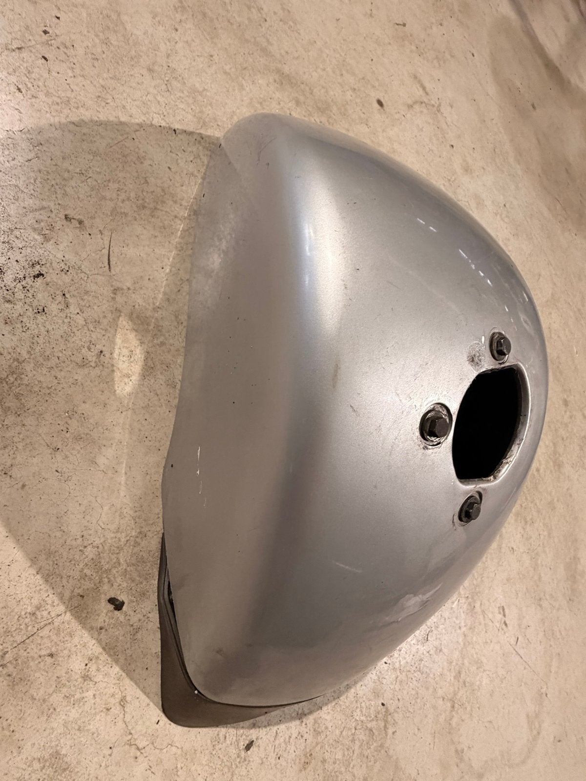 Vespa PK50 XL2 Voorspatbord - Zilverkleurig, Ophalen of Verzenden, Gebruikt, Kap