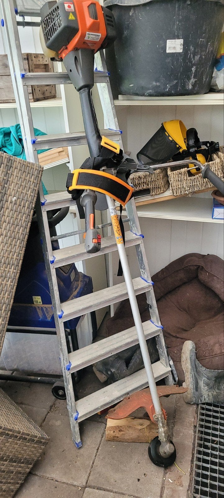 Husqvarna 543RS Bosmaaier - Krachtig en Betrouwbaar, Benzine, Gebruikt, Ophalen of Verzenden, 30 tot 50 cm