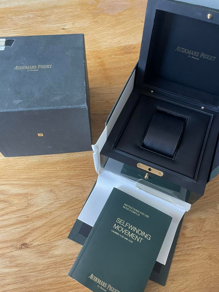 Audemars Piguet Horloge Doos - Compleet & Origineel, Sieraden, Tassen en Uiterlijk, Horloges | Heren, Ophalen of Verzenden, Zo goed als nieuw