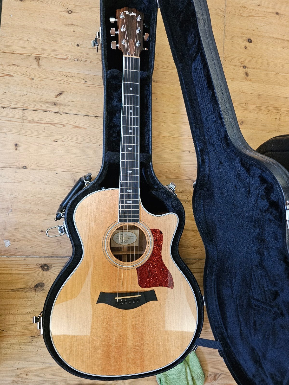 Taylor 414ce Westerngitaar met koffer, Muziek en Instrumenten, Ophalen, Zo goed als nieuw, Western- of Steelstringgitaar, Met koffer