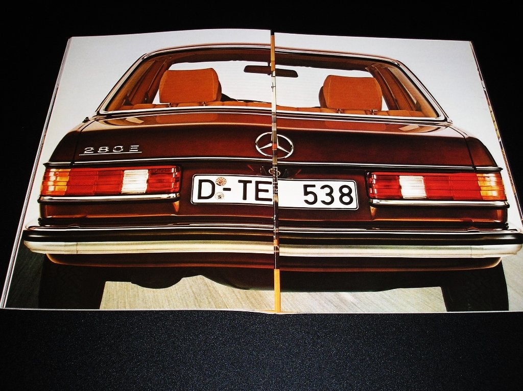 Mercedes-Benz 280 280 E, W123, augustus 1979, Ophalen of Verzenden, Gelezen, Mercedes