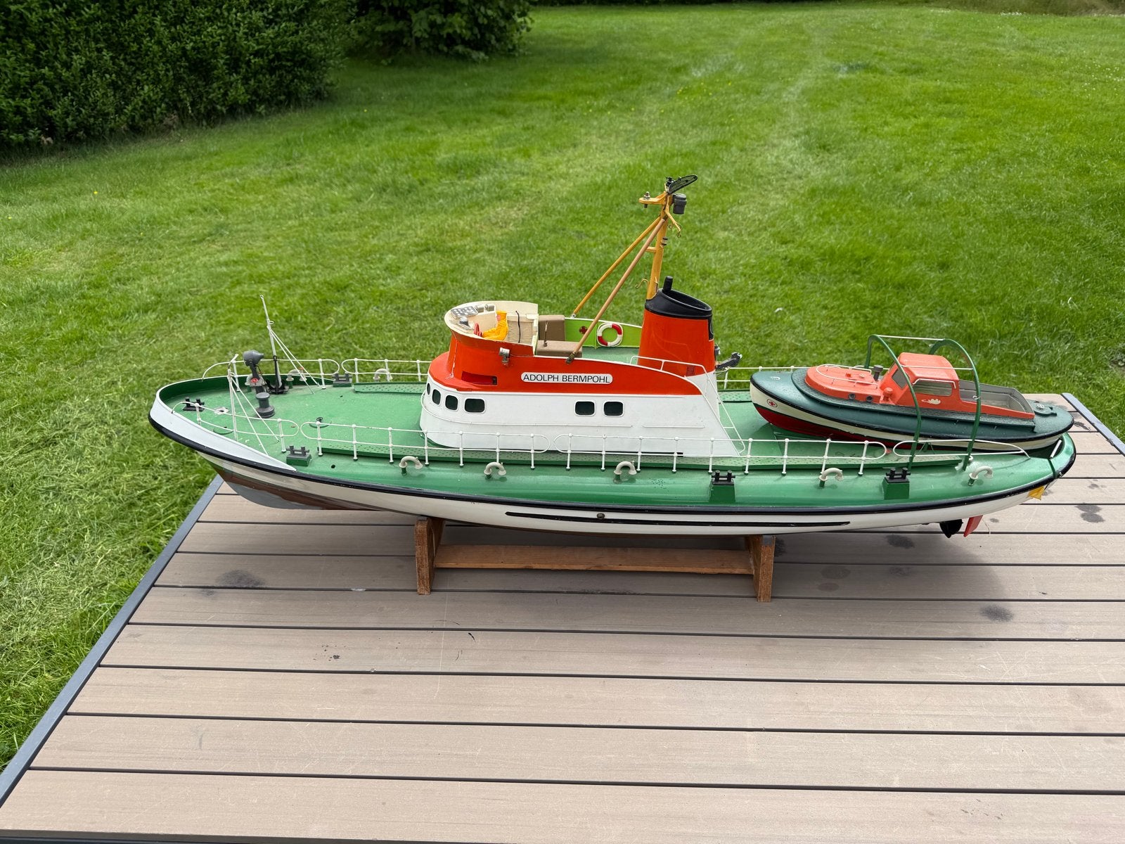 RC model van Adolph Bermpohl, Hobby en Vrije tijd, Modelbouw | Boten en Schepen, Ophalen, Gebruikt, Groter dan 1:32, Overige merken