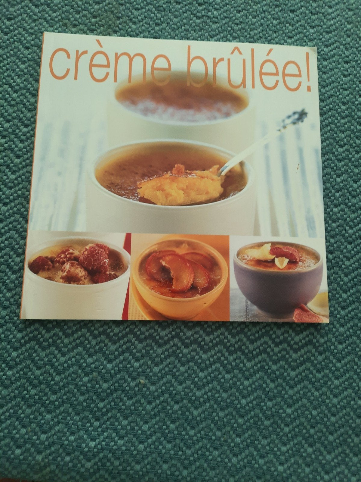 Crème brûlée! - Receptenboekje in nieuwstaat, Ophalen of Verzenden, Zo goed als nieuw, Taart, Gebak en Desserts