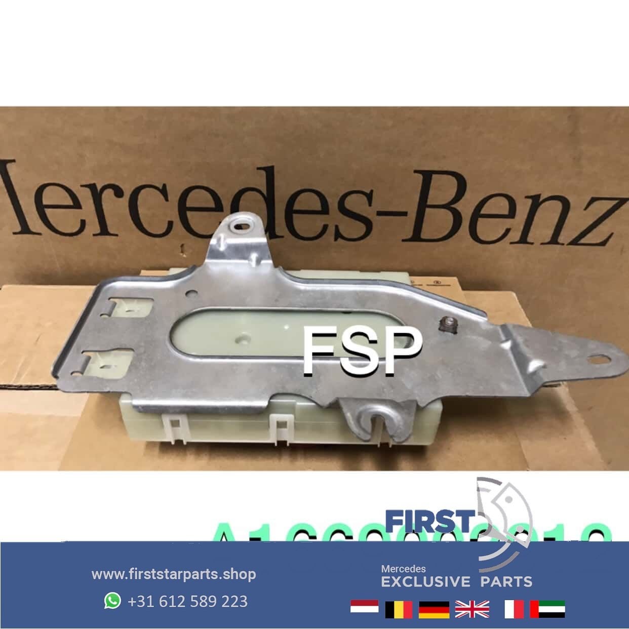 A1669003912 ACHTERSTE SAM MODULE W166 W292 X166 GLE GL 2015-, Gebruikt, -, Ophalen of Verzenden, -