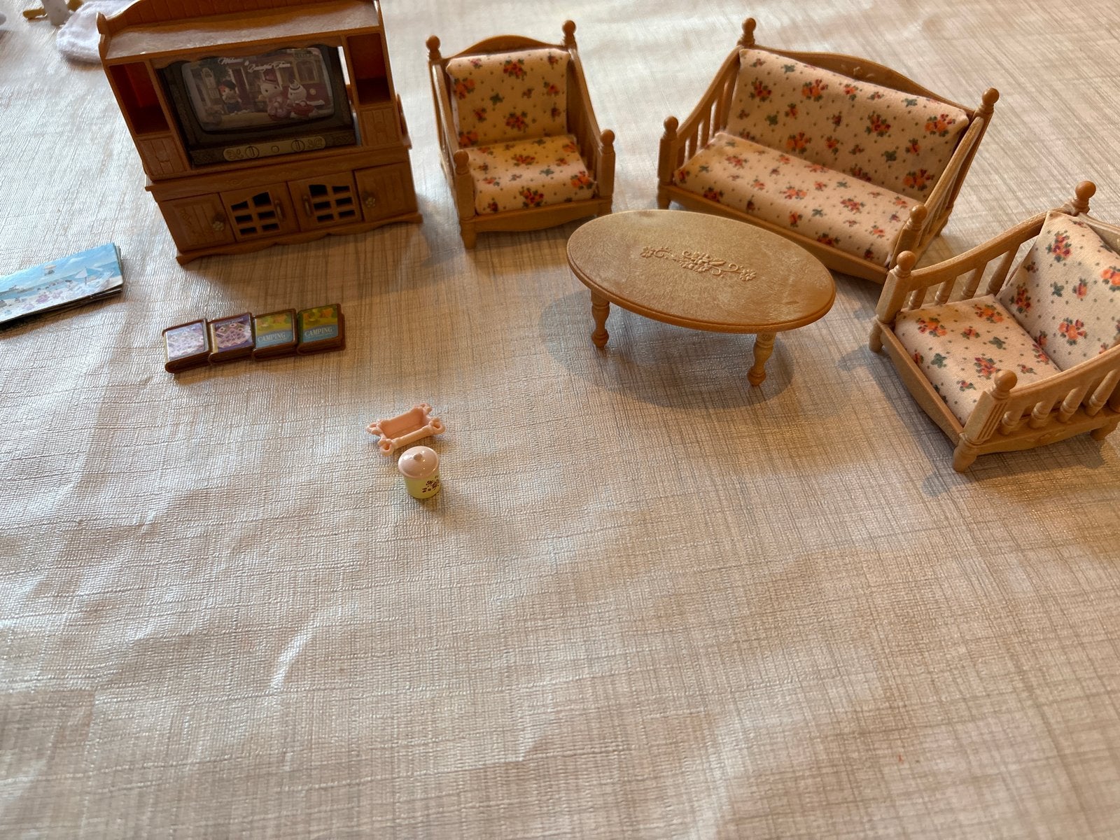 Sylvanian Families Woonkamerset 5339, Ophalen of Verzenden, Gebruikt, Jongen of Meisje