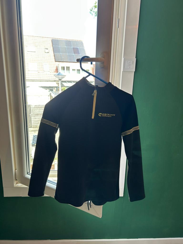 Cruyff pak maat 152, Ophalen of Verzenden, Zo goed als nieuw, Jongen of Meisje, Sport- of Zwemkleding