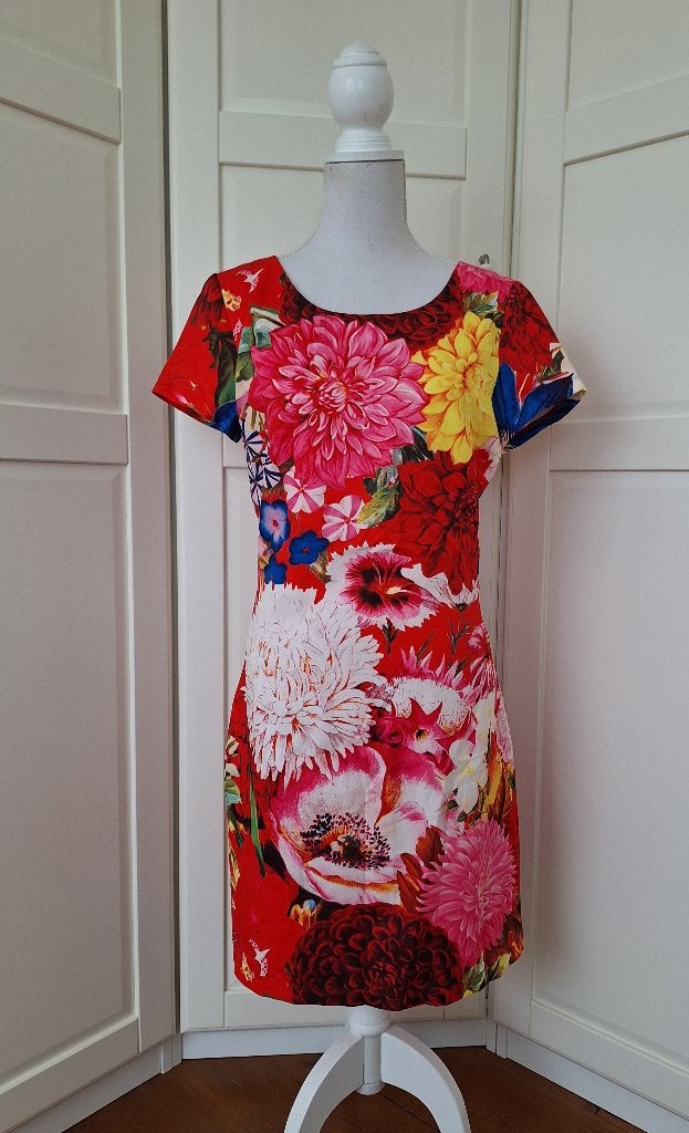 Smashed Lemon nieuwe kleurige bloemen floral mini jurk M 38, Maat 38/40 (M), Nieuw, Ophalen of Verzenden, Smashed Lemon