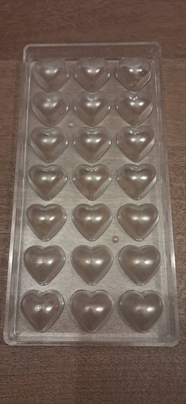 Chocolade vormen hartjes. 2 stuks. Nieuw, Ophalen of Verzenden, Nieuw, Taarten, Bakvorm