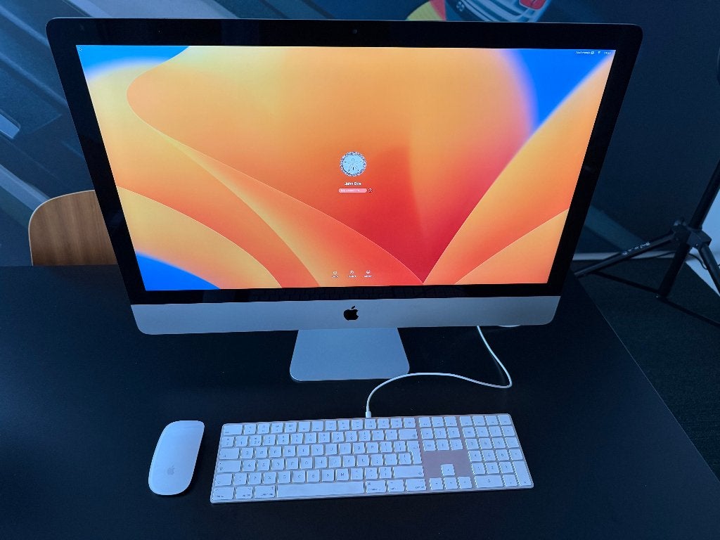 Apple iMac 27 Retina 5K 2017– 1TB – toetsenbord en muis, Computers en Software, Ophalen, Gebruikt, HDD en SSD, IMac