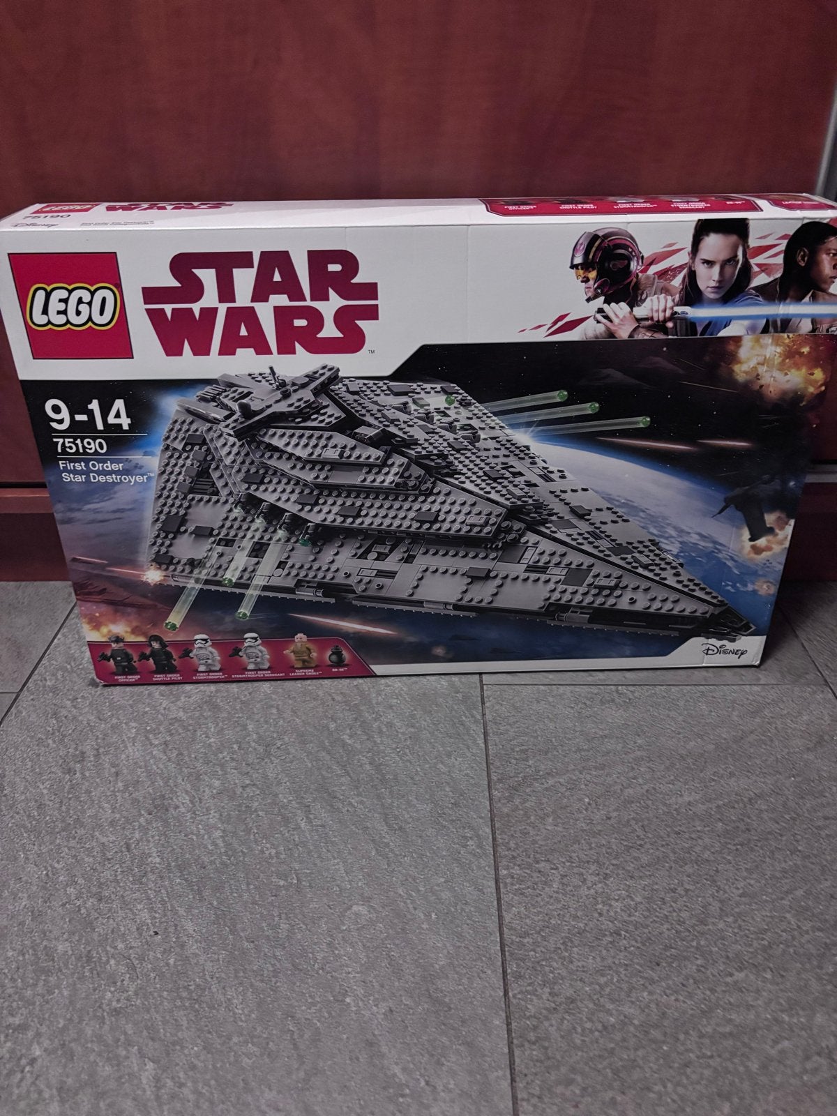Lego Star Wars 75190 First Order Star Destroyer NIEUW, Inclusief minifiguren, Star Wars, Lego, Nieuw
