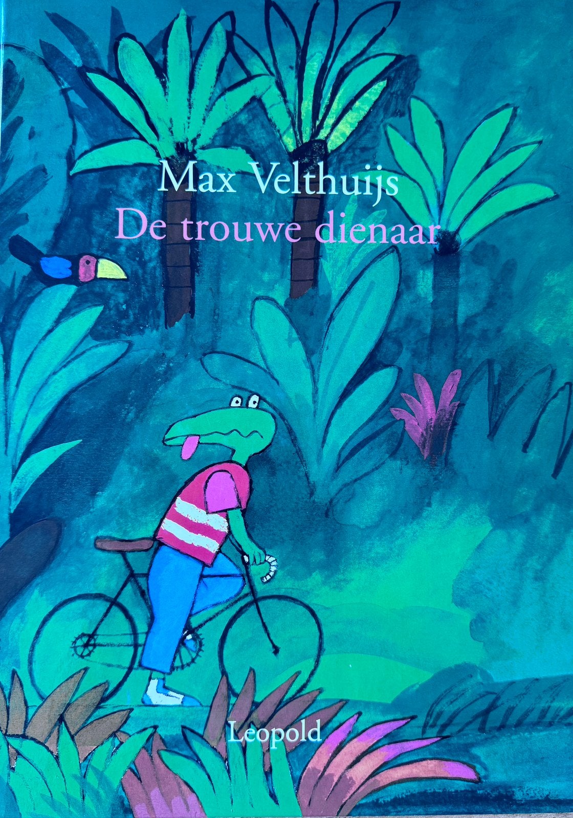 Max Velthuijs - De trouwe dienaar | XL prentenboek 40 cm, Ophalen of Verzenden, Zo goed als nieuw, Fictie algemeen